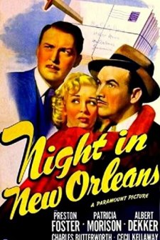 Night in New Orleans (1942) afişi
