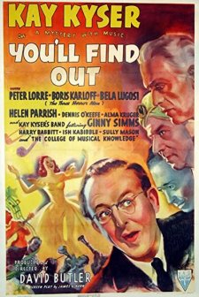 You'll Find Out (1940) afişi