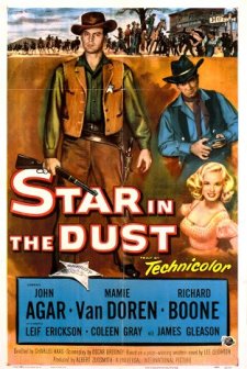 Star In The Dust (1956) afişi