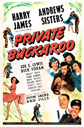 Private Buckaroo (1942) afişi