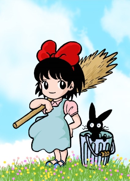 Küçük Cadı Kiki Fotoğrafı