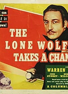 The Lone Wolf Takes A Chance (1941) afişi