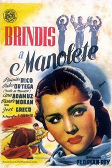 Brindis A Manolete (1948) afişi