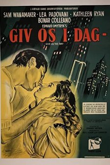 Give Us This Day (1949) afişi