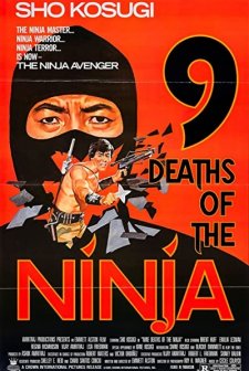 Nine Deaths Of The Ninja (1985) afişi