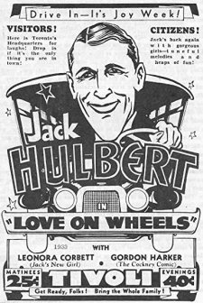 Love On Wheels (1932) afişi