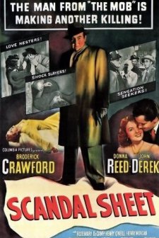 Scandal Sheet (1952) afişi