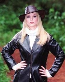 Mujer De Madera Fotoğrafı