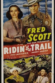 Ridin' The Trail (1940) afişi