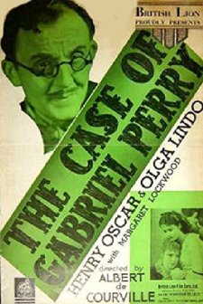 The Case Of Gabriel Perry (1935) afişi