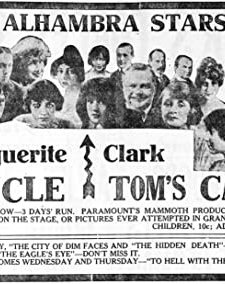 Uncle Tom's Cabin (1918) afişi