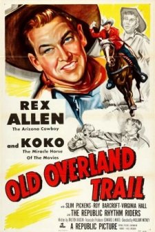 Old Overland Trail (1953) afişi
