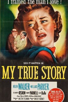 Gerçek Hikayem (1951) afişi