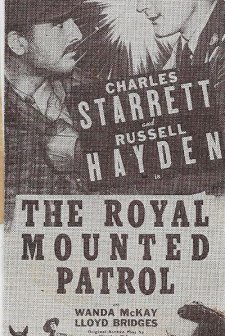 The Royal Mounted Patrol (1941) afişi
