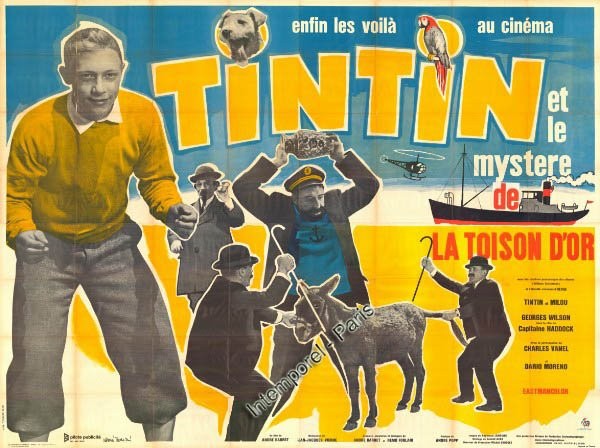 Tenten Ve Altın Post Fotoğrafı