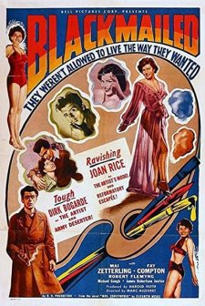 Blackmailed (1951) afişi