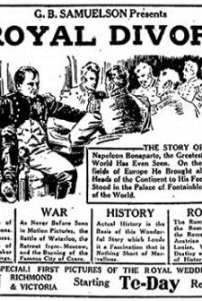 A Royal Divorce (1923) afişi