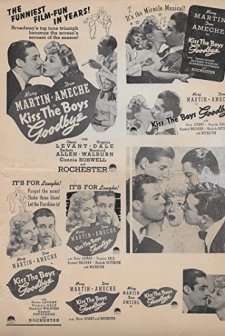 Kiss The Boys Goodbye (1941) afişi