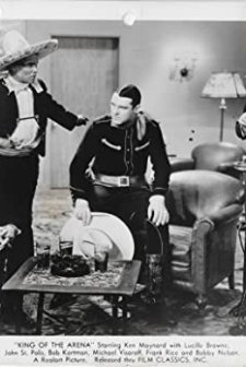 King Of The Arena (1933) afişi