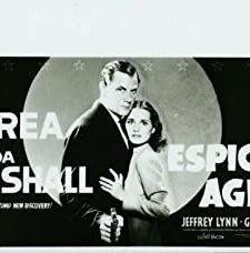 Espionage Agent (1939) afişi