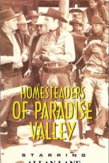 Homesteaders Of Paradise Valley (1947) afişi