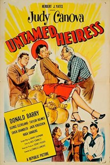 Untamed Heiress (1954) afişi