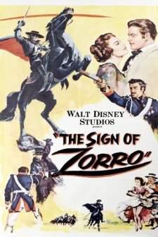 The Sign Of Zorro (1958) afişi