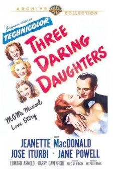 Three Daring Daughters (1948) afişi