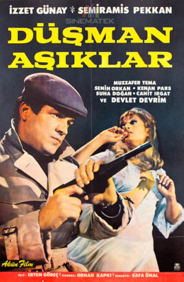 Düşman Aşıklar (1967) afişi