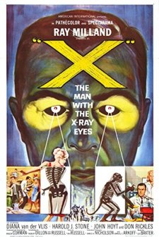 X (1963) afişi