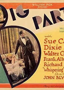 The Big Party (1930) afişi