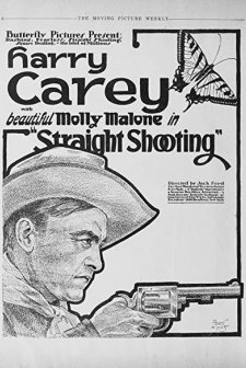 Straight Shooting (1917) afişi