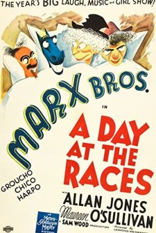 A Day At The Races (1937) afişi