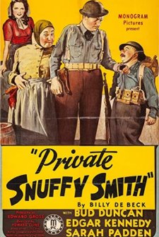 Private Snuffy Smith (1942) afişi