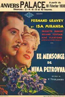 Le mensonge de Nina Petrovna (1937) afişi