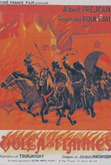 Volga en flammes (1934) afişi