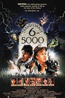 Transylvania 6-5000 (1985) afişi