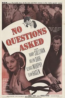 No Questions Asked (1951) afişi