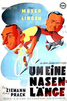 Um Eine Nasenlänge (1949) afişi