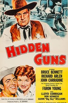 Hidden Guns (1956) afişi