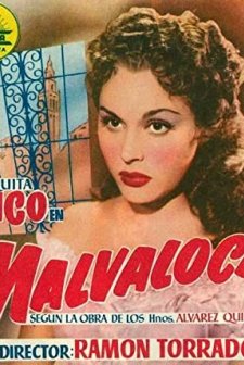 Malvaloca (1954) afişi