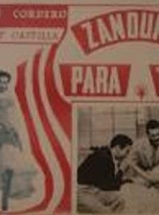 Sandunga Para Tres (1954) afişi