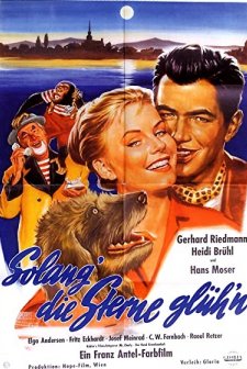 Solang' Die Sterne Glüh'n (1958) afişi