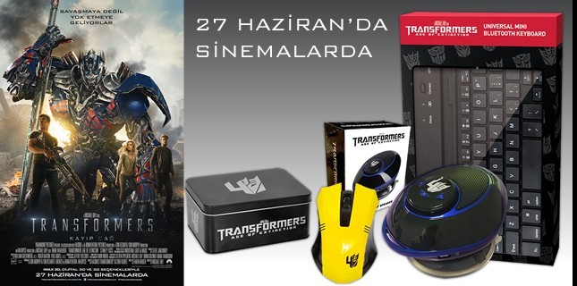 Transformers: Kayıp Çağ Filminden Özel Hediyeler Karşınızda!
