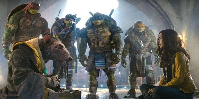 Ninja Kaplumbağalar'dan Yeni Fotoğraflar