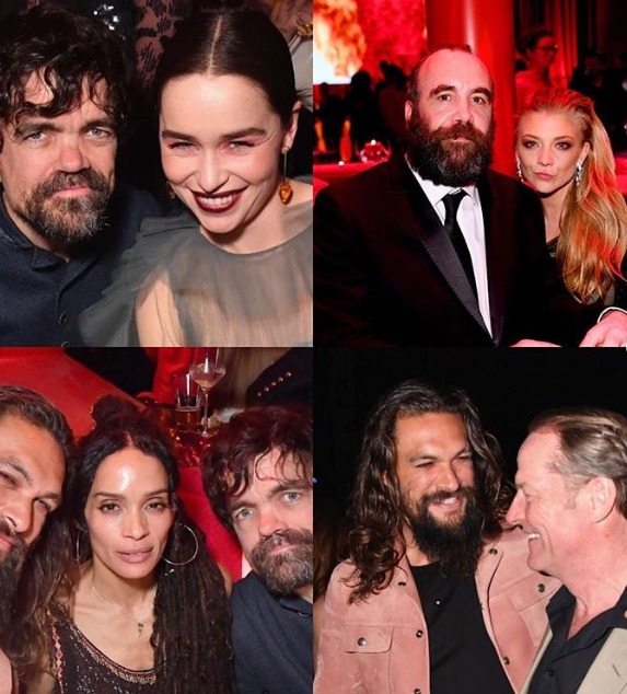Peter Dinklage-Emilia Clarke-Rory McCann-Natalie Dormer-Jason Momoa-Iain Glen