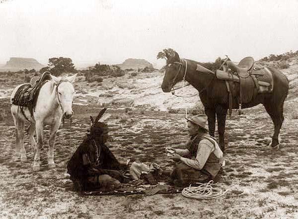 The Cowboy And The ındians Fotoğrafları 1