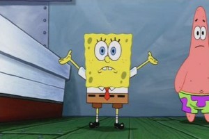Sünger Bob Kare Pantolon Fotoğrafı