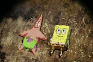 Sünger Bob Kare Pantolon Fotoğrafı