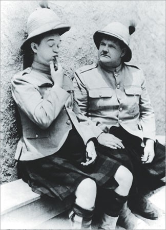Laurel and Hardy of India Fotoğrafı